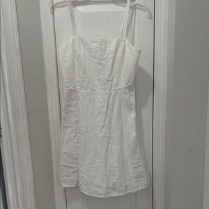 GAP White Spaghetti Strap Sundress